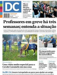 Capa do jornal Diário de Canoas 07/05/2026