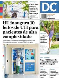 Capa do jornal Diário de Canoas 08/04/2026
