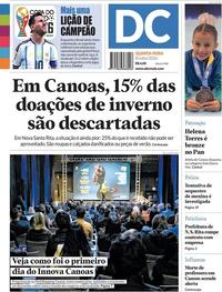Capa Diário de Canoas 08/07/2026