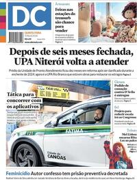 Capa do jornal Diário de Canoas 09/04/2026
