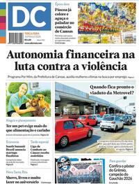Capa do jornal Diário de Canoas 10/03/2026