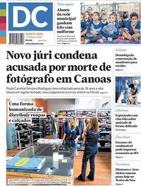 Capa do jornal Diário de Canoas 11/03/2026