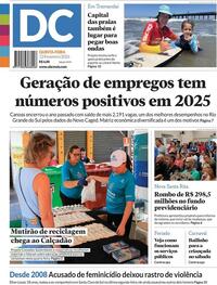 Capa do jornal Diário de Canoas 12/02/2026
