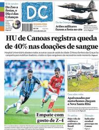 Capa Diário de Canoas 12/10/2026