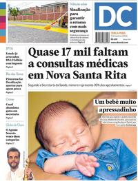 Capa do jornal Diário de Canoas 13/01/2026