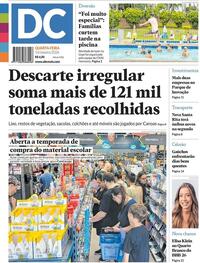 Capa do jornal Diário de Canoas 14/01/2026