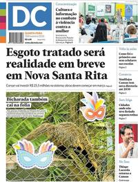 Capa do jornal Diário de Canoas 18/02/2026
