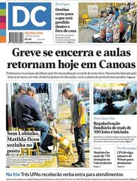 Capa do jornal Diário de Canoas 18/05/2026