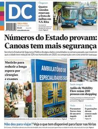 Capa do jornal Diário de Canoas 20/01/2026