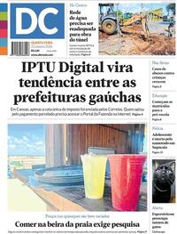 Capa do jornal Diário de Canoas 21/01/2026
