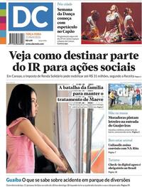 Capa do jornal Diário de Canoas 21/04/2026