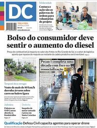 Capa do jornal Diário de Canoas 24/03/2026