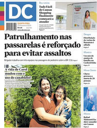 Capa do jornal Diário de Canoas 25/02/2026