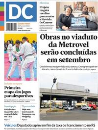 Capa Diário de Canoas 26/08/2026