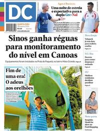 Capa do jornal Diário de Canoas 28/01/2026