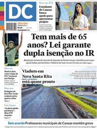 Capa do jornal Diário de Canoas 28/04/2026