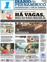 Capa do jornal Diario de Pernambuco 02/09/2017