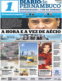 Capa do jornal Diario de Pernambuco 03/06/2017