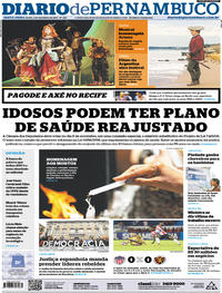 Capa do jornal Diario de Pernambuco 03/11/2017