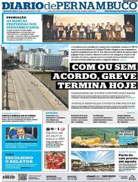 Capa do jornal Diario de Pernambuco 05/07/2017