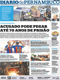 Capa do jornal Diario de Pernambuco 06/12/2017