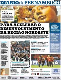 Capa do jornal Diario de Pernambuco 07/07/2017