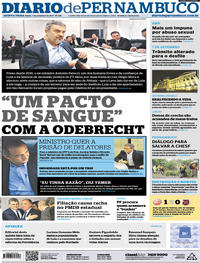 Capa do jornal Diario de Pernambuco 07/09/2017