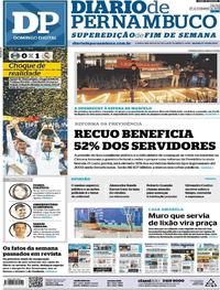 Capa do jornal Diario de Pernambuco 17/12/2017