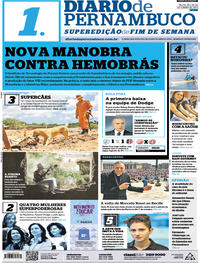 Capa do jornal Diario de Pernambuco 23/09/2017