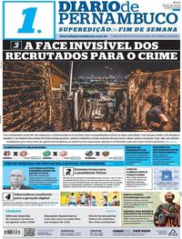 Capa do jornal Diario de Pernambuco 25/06/2017