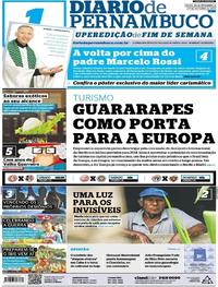 Capa do jornal Diario de Pernambuco 30/09/2017
