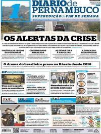 Capa do jornal Diario de Pernambuco 02/06/2018