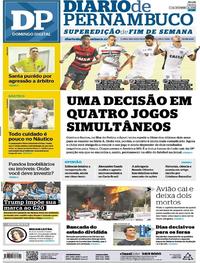 Capa do jornal Diario de Pernambuco 02/12/2018