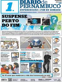Capa do jornal Diario de Pernambuco 04/08/2018