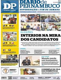 Capa do jornal Diario de Pernambuco 19/08/2018