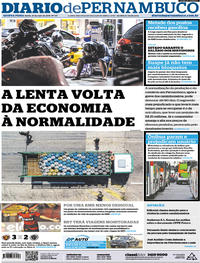 Capa do jornal Diario de Pernambuco 31/05/2018