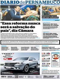 Capa do jornal Diario de Pernambuco 04/07/2019