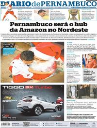 Capa do jornal Diario de Pernambuco 13/12/2019