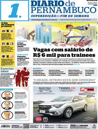 Capa do jornal Diario de Pernambuco 17/08/2019