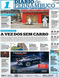 Capa do jornal Diario de Pernambuco 01/02/2020