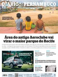 Capa do jornal Diario de Pernambuco 03/09/2020