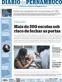 Capa do jornal Diario de Pernambuco 04/11/2020
