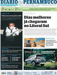 Capa do jornal Diario de Pernambuco 05/09/2020