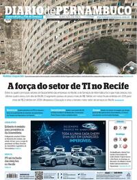 Capa do jornal Diario de Pernambuco 05/12/2020