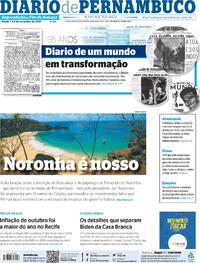 Capa do jornal Diario de Pernambuco 07/11/2020