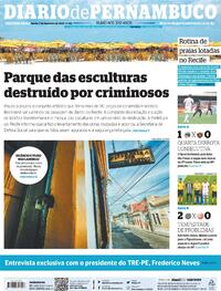 Capa do jornal Diario de Pernambuco 07/12/2020
