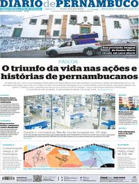 Capa do jornal Diario de Pernambuco 11/04/2020