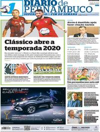Capa Jornal Diario de Pernambuco