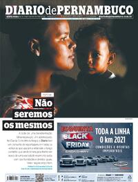 Capa do jornal Diario de Pernambuco 20/11/2020