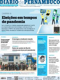 Capa do jornal Diario de Pernambuco 26/09/2020